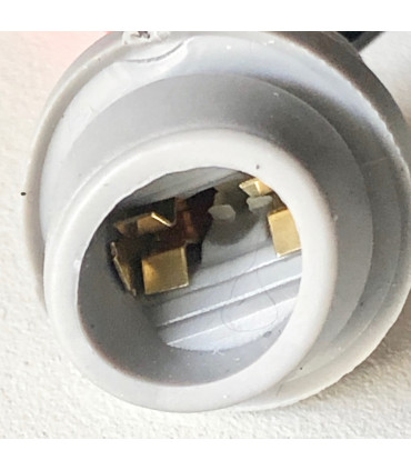 SUPPORTS de lampe  T10 câblé, La paire