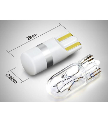 SUPPORTS de lampe  T10 câblé, La paire