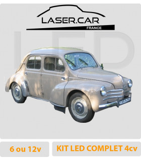 kit  ECLAIRAGE LED 4cv, LASER CAR