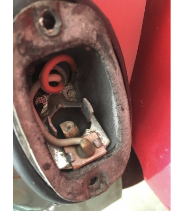 KIT éclairage LED 6V  Complet pour PORSCHE 356.Eclaireur plaque Porsche 356