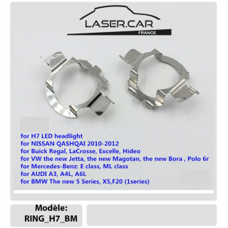 ADAPTATEUR H7_BMW, VW, BENZ