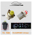 T5 LED 12v, w1w - Lot 5 Ampoules sur support  -8.4, 8.5, 8.3