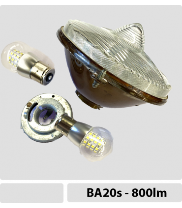 Ampoule LED BA21s, 800 lumen, 6v A 12V