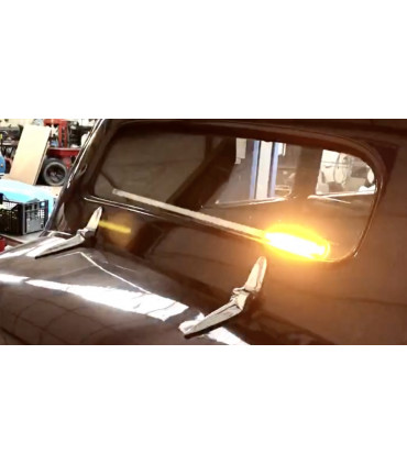 Barre LED Auto, multi fonctions pour lunette arrière - feu de position, Stop, Clignotants - 6 à 12v, Exclusivité LASER CAR