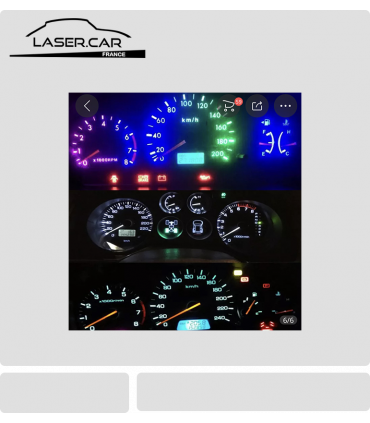 T10 LED PLANCHE DE BORD _ 80LM _ CRISTAL