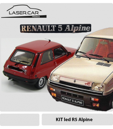 KIT LED POUR RENAULT 5 ALPINE