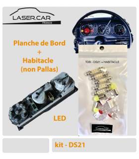 KIT LED INTERIEUR DS CITROEN 1975 _ TABLEAU DE BORD