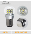 P21/5w 1157 BAY15d LED, 6v à 24 v - Série 3D PRO