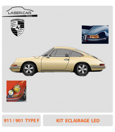 KIT éclairage LED  Complet pour PORSCHE 901/911TYPE F