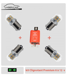 kIT CLIGNOTANT LED, LASER CAR,  4