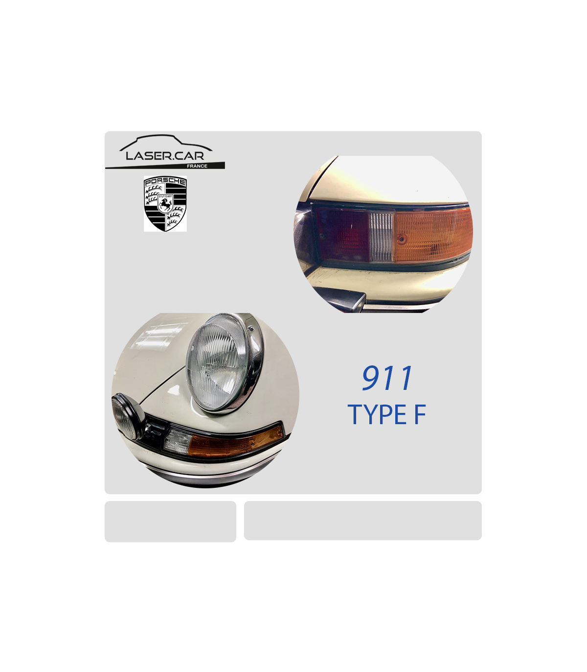 Éclairage du compartiment moteur pour lampe de capot PORSCHE 911 F G SC 930