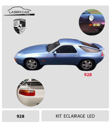 KIT éclairage LED  Complet pour PORSCHE 928