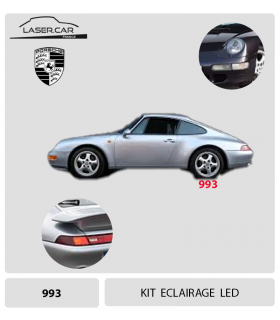 KIT D'ECLAIRAGE LED POUR PORSCHE 993 _ LASER CAR