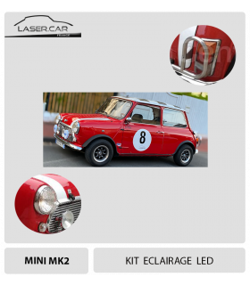 KIT éclairage LED POUR  AUSTIN MINI MK2 LASER CAR