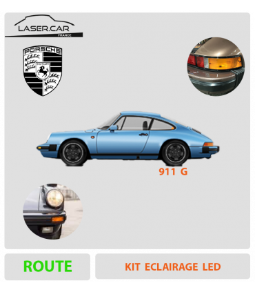 KIT éclairage LED  Complet pour PORSCHE 911 G LASER CAR