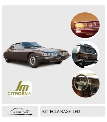 KIT éclairage Led complet pour CITROEN SM. LASER CAR