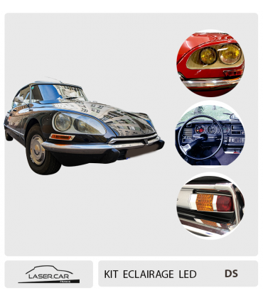 KIT éclairage Led complet pour CITROEN DS21, 1968 à 1975