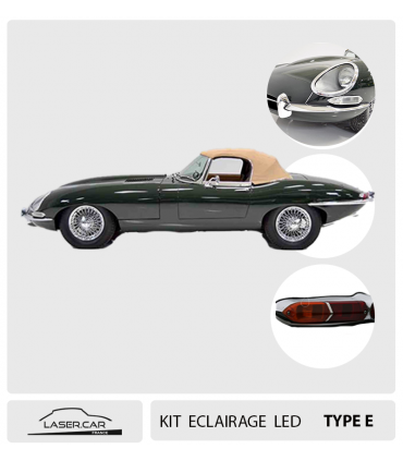 KIT LED COMPLET POUR JAFUAR TYPE E _ S2 ET 3
