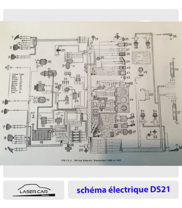 schéma électrique DS21