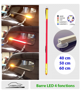 Barre LED multi fonctions 6 - 12v