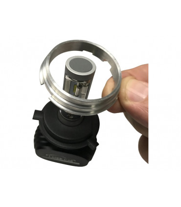 R2 CE -H4 - ADAPTATEUR  H4 /CODES EUROPEEN - Laser Car France - ALUMINIUM