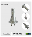 H7 LED 100w*, Plug & Play, Série x-PRO