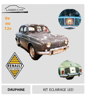 KIT LED POUR RENAULT DEAUPHINE _ ONDINE