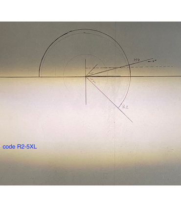 R2 LED 6v, P45T Code Européen Plug&Play - Série 5x LENS