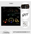 KIT éclairage LED tableau de bord - PORSCHE 911 type: F&G