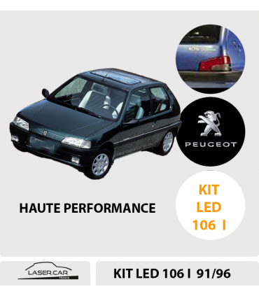 KIT éclairage Led complet pour PEUGEOT 106 I (91/96)  -  Série xMAX