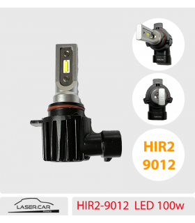 Acheter Ampoule antibrouillard de voiture H3 LED, 12/24V, 100W, 1000LM,  blanc, 6000K, faisceau de 360 ​​degrés, phare de voiture DRL, conduite  automobile, 1/2 pièces