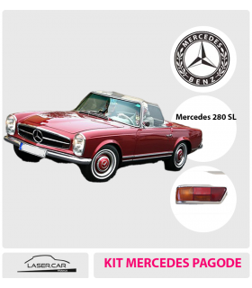 KIT ECLAIRAGE LED pour MERCEDES 250 SL PAGODE (W113), MERCEDES 280 SL PAGODE (W113).