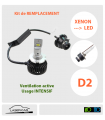 Kit de conversion XENON/LED - D2 S/R
