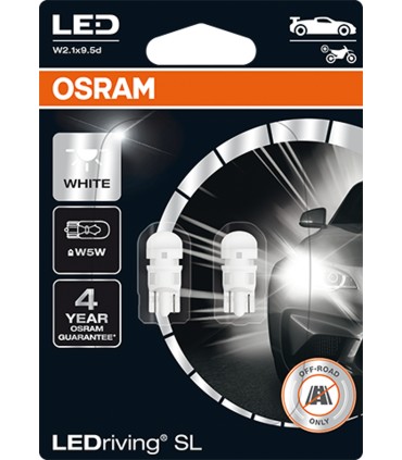 T10 (W5W)  Blanc 12V LEDriving  SL OSRAM
