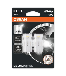 OSRAM LED T20 7440  W21W SL COOL WHITE 6000K 12V