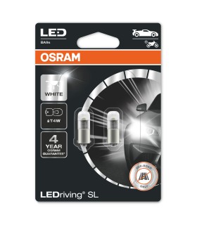 OSRAM LED T4W SL COOL WHITE 6000K 12V