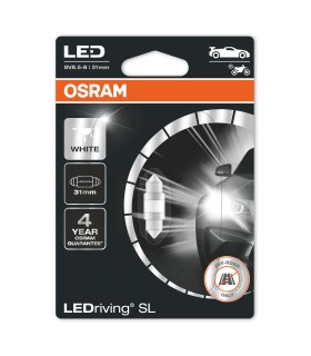 OSRAM LED C5W SL COOL WHITE 6000K 12V