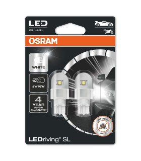 OSRAM LED W16W SL COOL WHITE 6000K 12 V