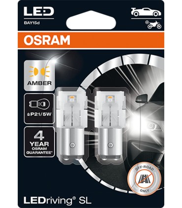 LEDriving  SL (P21/5W) AMBER 12V