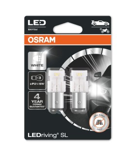 OSRAM LED P21/5W SL COOL WHITE 6000K 12V
