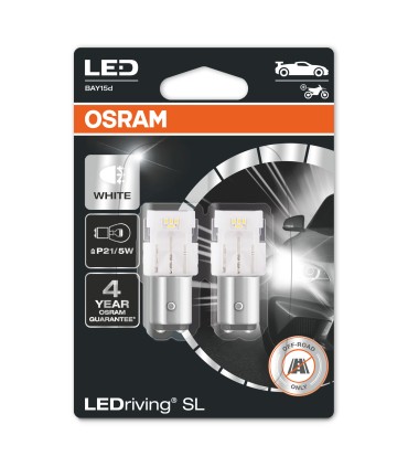 OSRAM LED P21/5W SL COOL WHITE 6000K 12V