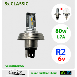 R2 CODE EUROPEEN JAUNE 6V