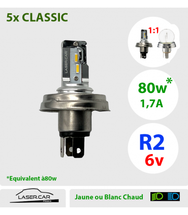 R2 CODE EUROPEEN JAUNE 6V