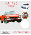 KIT éclairage Led complet pour  Fiat 124 SPYDER