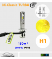 H1 LED 150w* JAUNE, Plug & Play, Série 3x-CLASSIC TURBO