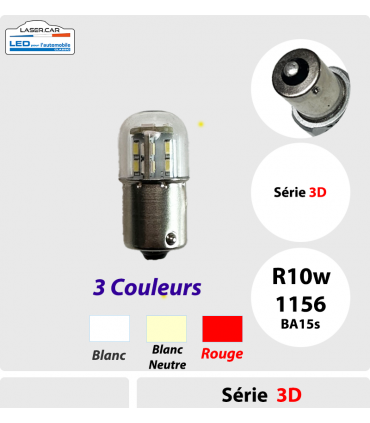 R10W LED  150 lm feu de jour, veilleuse  position LASERCAR