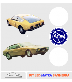 KIT éclairage LED Complet pour MATRA BAGHEERA S2