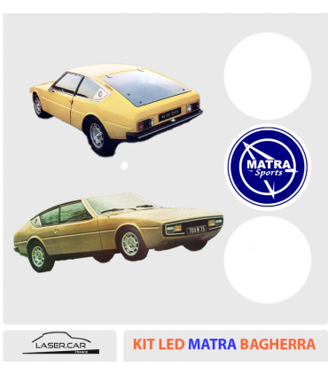 KIT éclairage LED Complet pour MATRA BAGHEERA S2