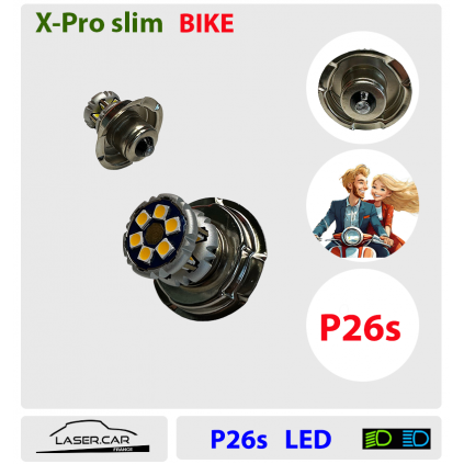 1x P26s LED, 6 à80v, Plug & Play, Série bike