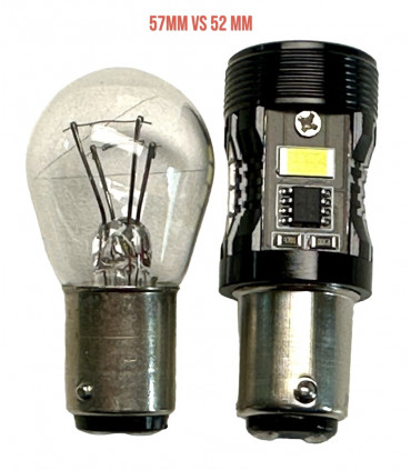 P21w 1156 LED, Série X-TREM,  DRL, FOG